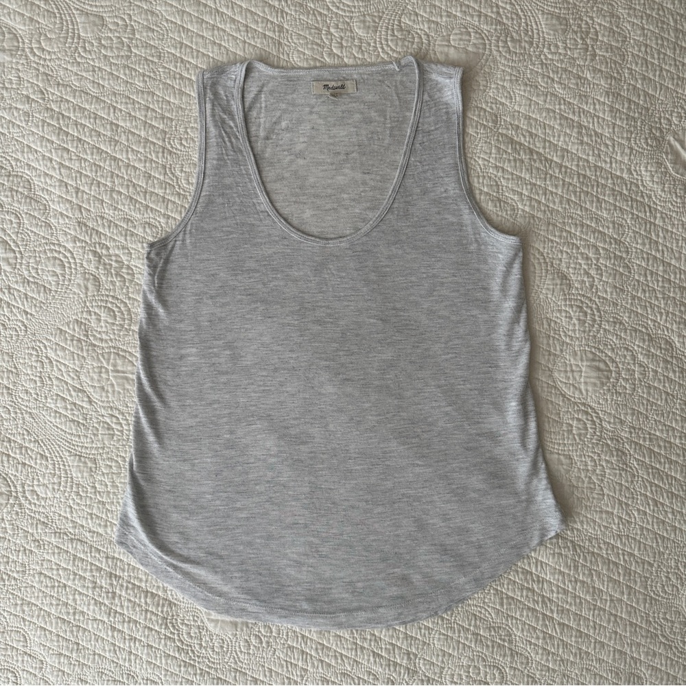 Madewell Anthem Scoop Tank Top Shirt XXS - Picture 2 of 9